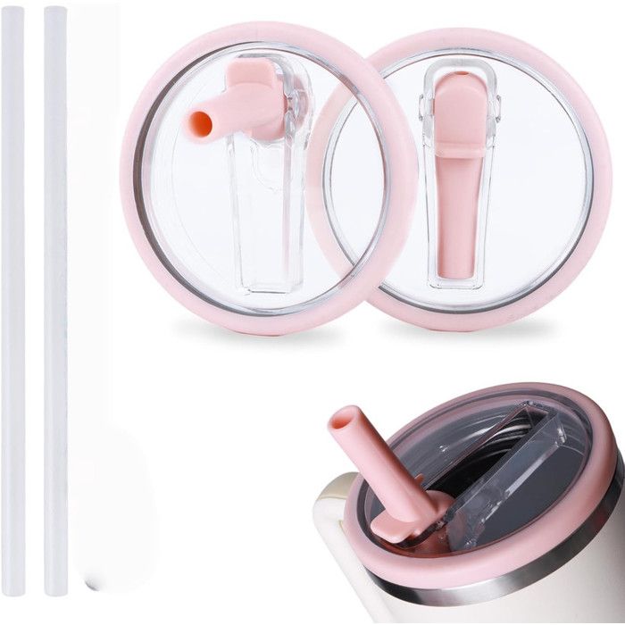 Lot De 2 Couvercles De Rechange Pour Gobelets Stanley Quencher Avec