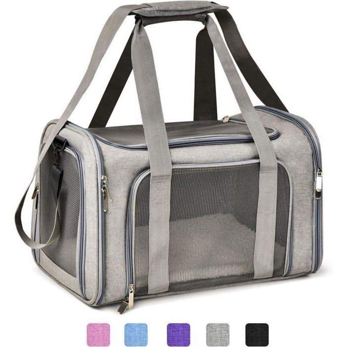 Sac De Transport Pour Animaux De Compagnie Pour Petits Chats De Taille Moyenne Chiens Chiots De 15 Lb YYV