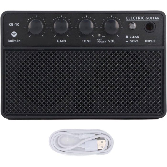 Ampli Guitare Électrique Portable 10W Rechargeable : Le Compagnon Ultime pour Guitaristes en Déplacement
