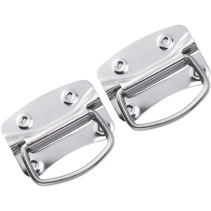 2 Poignées Pliantes En Inox Pour Porte – Chstarina, Look Moderne Et Robuste !