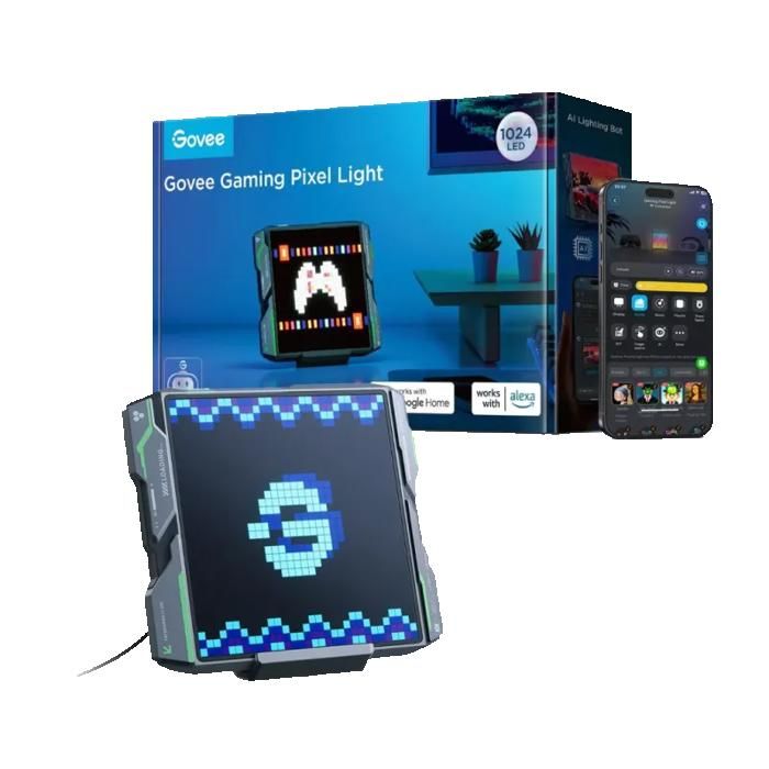 Ruban Lumineux - GENERIC - Pixel Govee - Connecté - LED intégrée - Noir