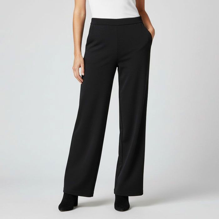 Pantalon fluide droit taille élastique Femme VERO MODA Pantalon fluide droit taille élastique Femme VERO MODA