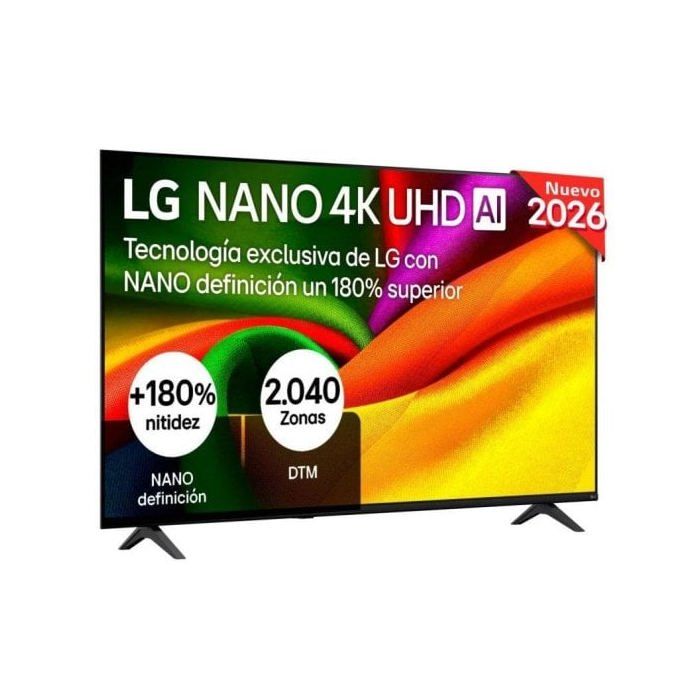 TV LG NANO 4K UHD AI 43NU8E0B3LA 43 4K UHD 60Hz Smart TV webOS HDR10