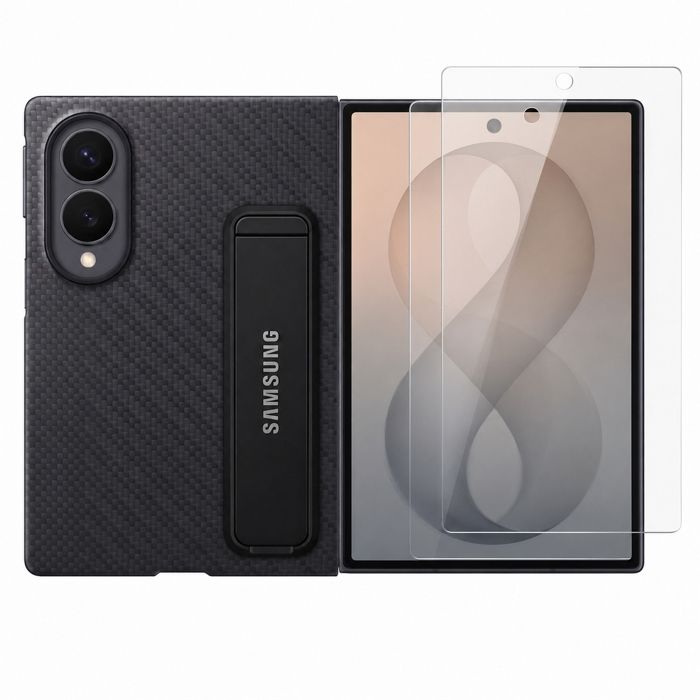 Coque pour Galaxy Z Fold 8 avec Protections dÉcran et Béquille Ajustable Samsung