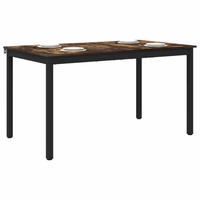 Neuf& 8846 Mobilier de cuisine - vidaXL - Mode Table de salle à manger / Table de repas 140 x 80 x 75 cm MÉTAL 25.4 kg