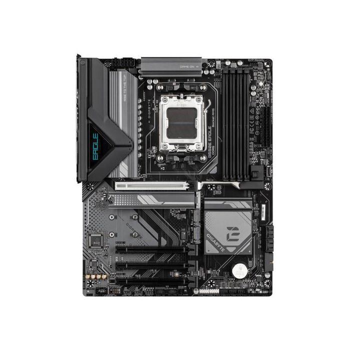 Carte mère GIGABYTE B650E EAGLE B650 Socket AM5 DDR5 ATX PCIe 5.0 2.5GbE RGB - vue 2