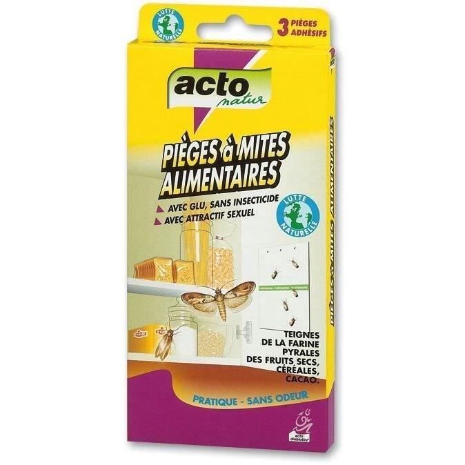 Piège à mites alimentaire - lot de 3