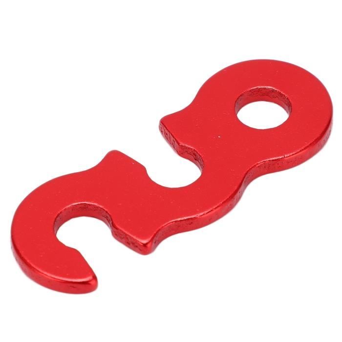 Tendeur De Corde Réglable En Aluminium – Lot De 10 Mousquetons Pour Tente, Camping, Randonnée – Verrouillage Anti-glisse Et Résistant Aux Intempéries