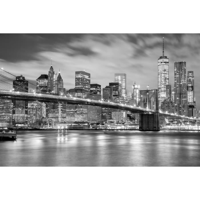 Poster XXL Giant Art® Infinity photo, photo murale, poster, grand format,  175x115 cm, art et tendance, noir et blanc, ponton, mer - Cdiscount  Maison