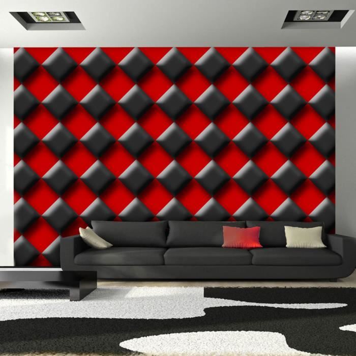 Télécharger gratuitement Images Papier Peint Rouge Et Noir Echiquier 400x280cm Achat Vente le plus cool salutations