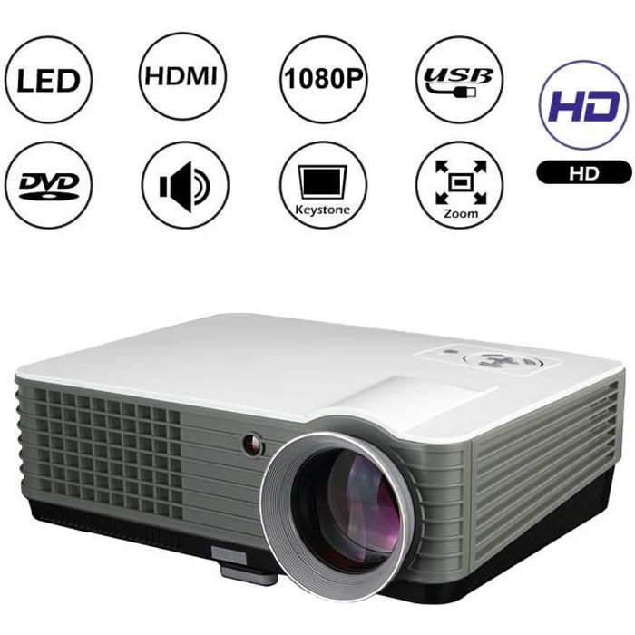 Flzen Videoprojecteur 4000 Lumens Avec Hdmi Usb Fr X660s Xga Video Projecteur Pour Home Cinema Jeux Video 16 9 4 3 50 150 Cdiscount Tv Son Photo Flzen Videoprojecteur 4000 Lumens Avec Hdmi Usb Fr X660s Xga Video Projecteur Pour Home Cinema Jeux Video 16 9 4 3 50 150 Cdiscount Tv Son Photo