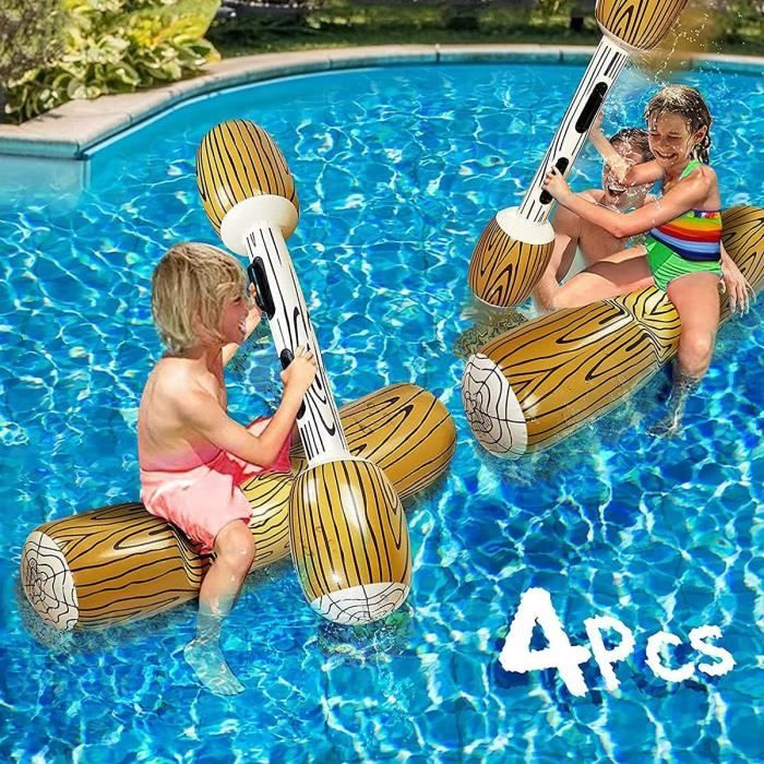 ERSANDY - Hamac d'Eau Gonflable, Inclinable Flottant Lit Canapé, Lit Gonflable pour Piscine, Bouée 4-en-1 Multi-Usage Pliable, Hamac Flottant Portable