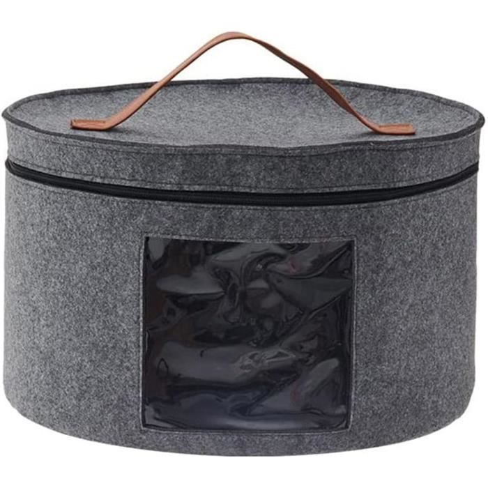 Sac De Rangement Pour Chapeau De Cowboy De 32,5 X 15,5 X 38,5 Cm, étui De Transport Pour Chapeau De Cowboy, étui De Voyage Pour Chapeau Fedora, étui