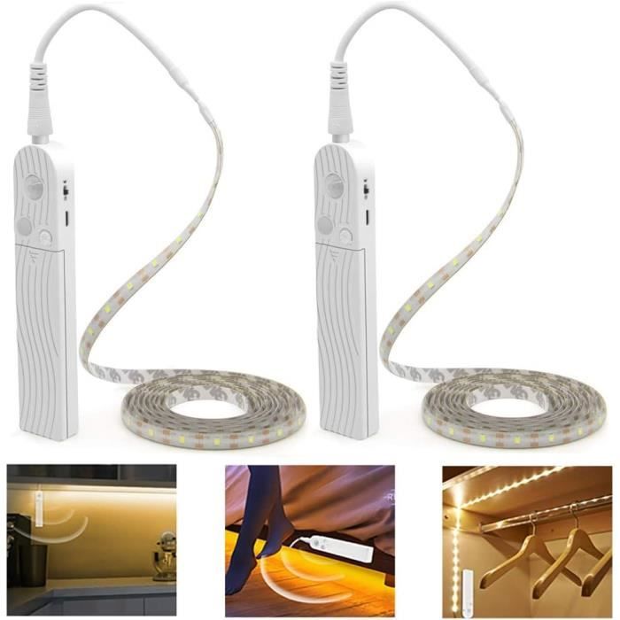 Ruban LED - Non spécifié - 2PCS - Détecteur de mouvement - 10m - Étanche 3M