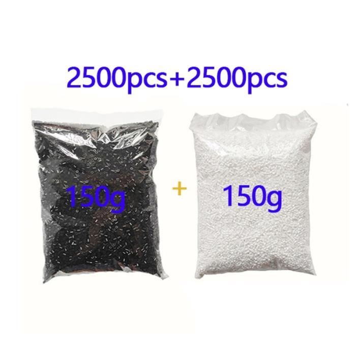 Kit Perles à Repasser MINISOISO - 20 Modèles, Pincettes Et Porte-Clés Inclus