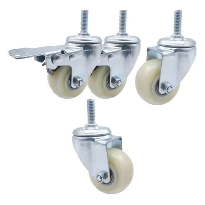 BS Roulettes Roulette pivotante L120.C90.200 avec frein