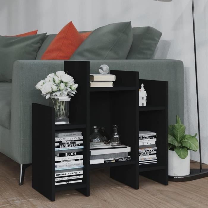 VidaXL Buffet En Bois Massif De Pin 40x35x80 Cm - Armoire De Rangement Salon Avec Porte Réversible