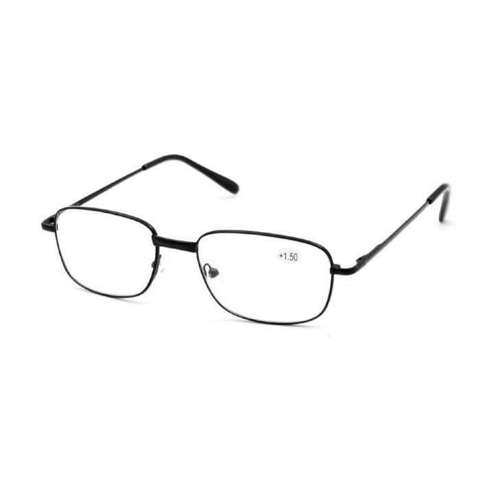 lunette de vue homme rectangulaire