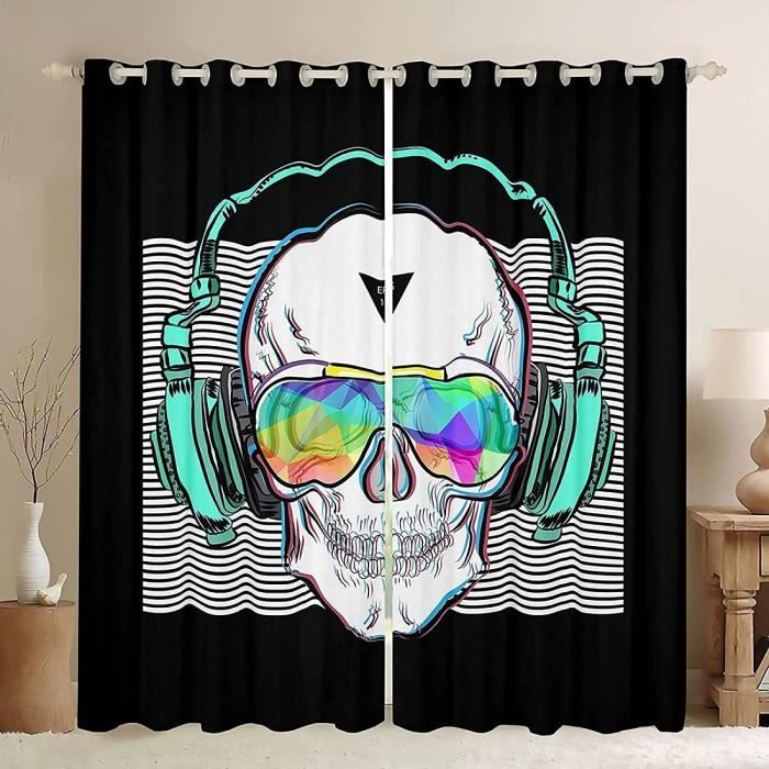 ABAKUHAUS La Musique Rideaux, Notes Rhythm Création, Décoration