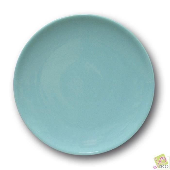 Assiette à entrée et à dessert Bleue - D 21 cm - Siviglia