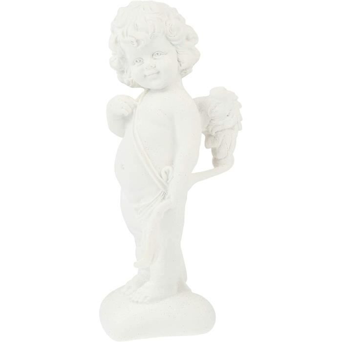 Plaque Murale Sculptée En Résine - Chérubin Vintage - Déco 3D