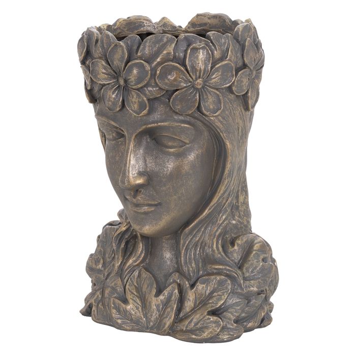 Ml design pot de fleurs tête de déesse - vue 2