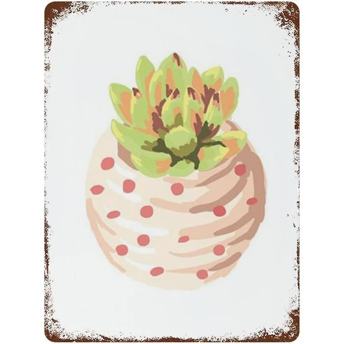 Cartello Vintage 'Fresh Flowers' In Banda Stagnata - Decorazione Da Parete 40,6x30,5 Cm, Stile Retrò Per Soggiorno, Cucina, Bar