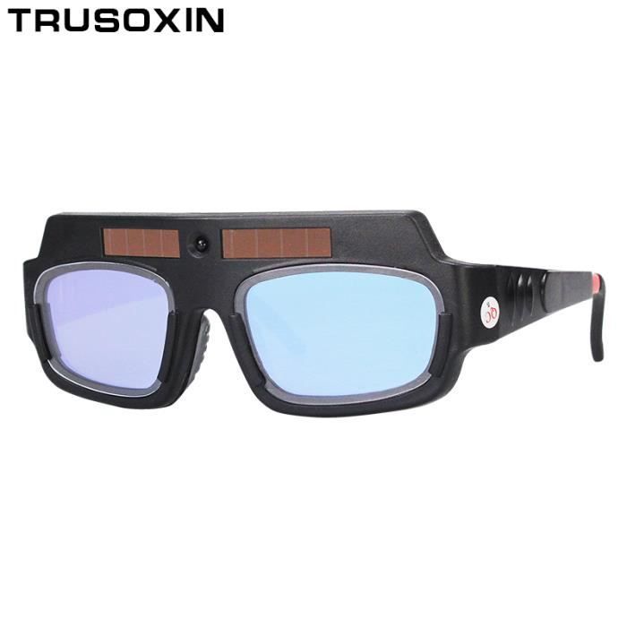 Masque De Soudage Auto-Assombrissant SPARGOS - LCD Teinte DIN8-12 - Solaire - Lentille Relevable - Protection Yeux Gaz/Arc