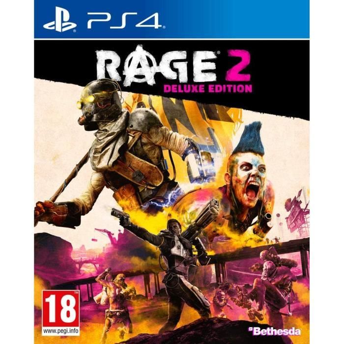 Bethesda Rage 2 - Wingstick Deluxe Edition Collector Jeu Sony PlayStation 4 PS4 Neuf Fr