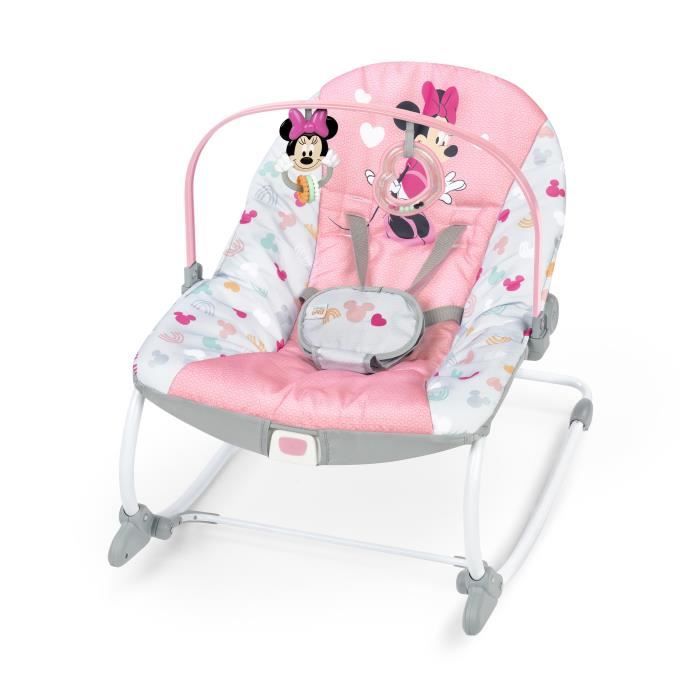 DISNEY BABY Rocker Minnie, évolutif, rose, jusqu'à 30 mois