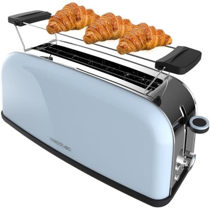 Grille-pain Braun HT1110WH - Fente Extra-longue 25cm, 8 Niveaux, Fonctions Décongeler/réchauffer - Blanc - 9