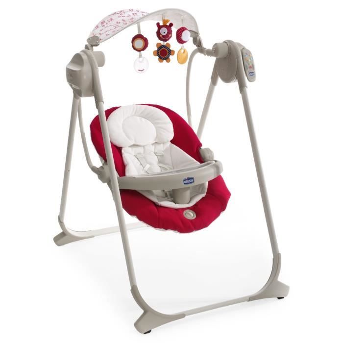 Chicco Balancelle Polly Swing Up Red Wave Cdiscount Puericulture Eveil Bebe