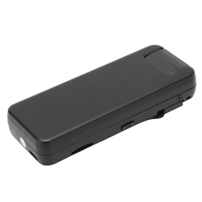 Mini Caméra Corporelle 1080p - Caméra De Sécurité Portable Avec Vision Nocturne - Connexion Smartphone