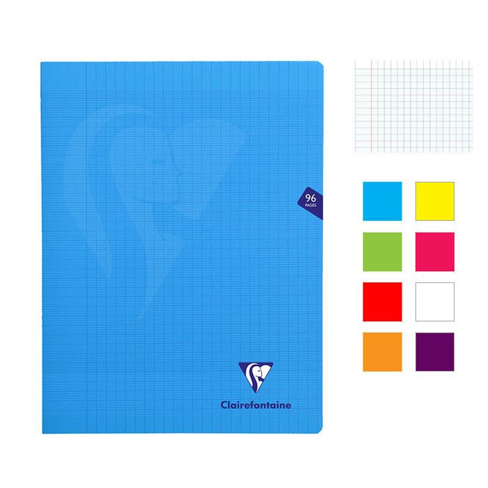 Clairefontaine 299311AMZC Lot De 9 Cahiers Agrafés Mimesys - 24x32 Cm