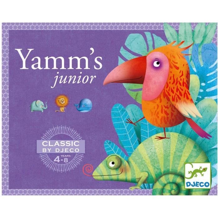 Jeu de Yams Junior - DJECO - Themes amusants et images color