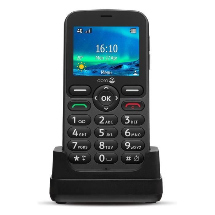 Téléphone portable seniors Doro 5860 2,4\