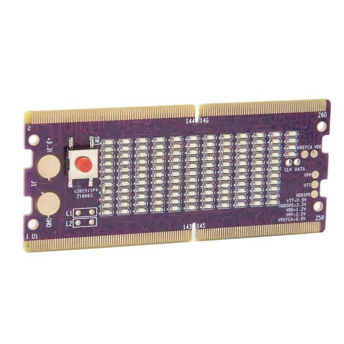 2X Adaptateur Mémoire DDR4 La Carte Adaptateur Mémoire Interne pour Ordinateur Portable vers Ordinateur de Bureau Connecteur DDR4 Mémoire Bricolage Carte de Transfert RAM