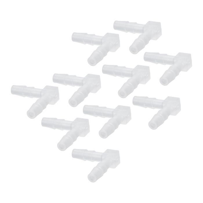 3 Voies & Connecteur De Tube En Laiton À 4 Voies, Tuyau Coudé Droit 6 8