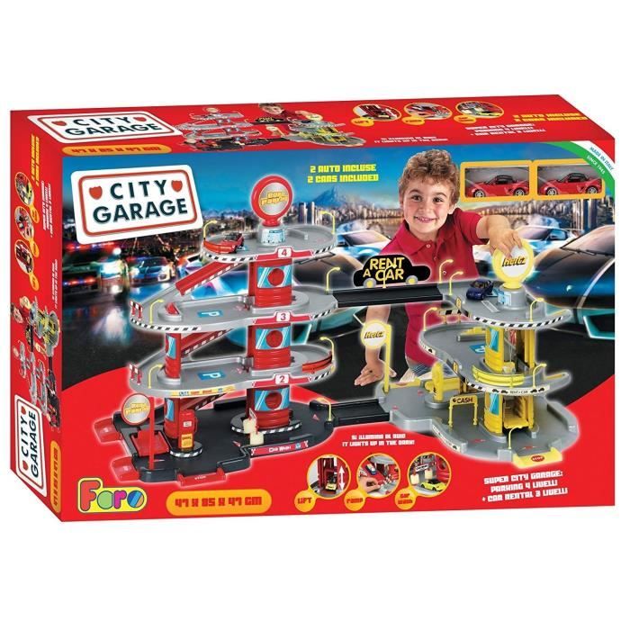 Super Garage 4 niveaux Faro 809 Cdiscount Jeux Jouets