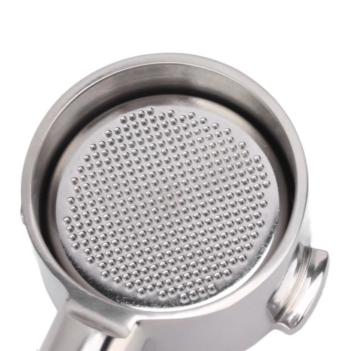 Panier Filtre Portafilter 54mm 2 Tasses - Acier Inoxydable - Pour Machine à Café Extraction - Filtre Permanent Réutilisable