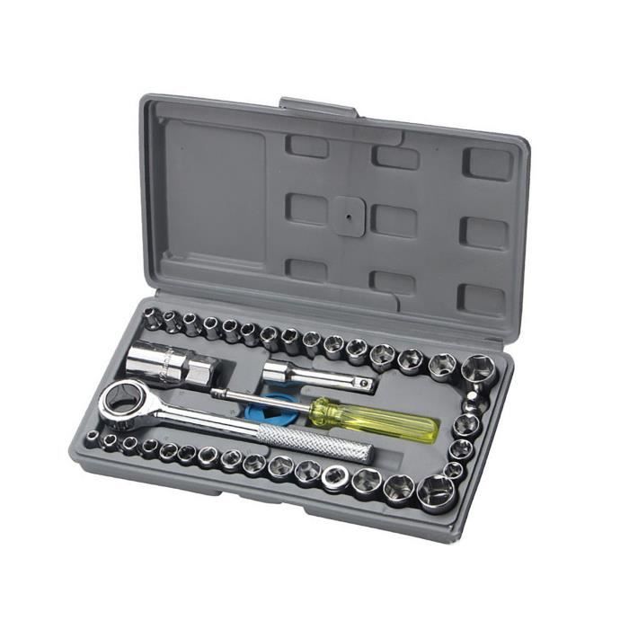 Coffret De 15 Clés Mixtes à Cliquet SAE - Métal Argenté, Usage Intensif - Milwaukee