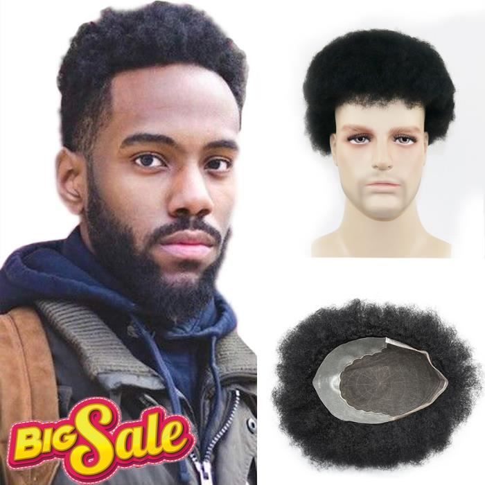 perruque homme afro