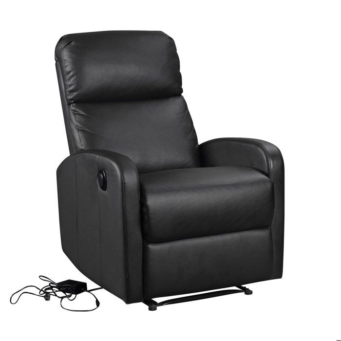 Fauteuil électrique inclinable RELAX noir Fauteuil électrique inclinable RELAX noir
