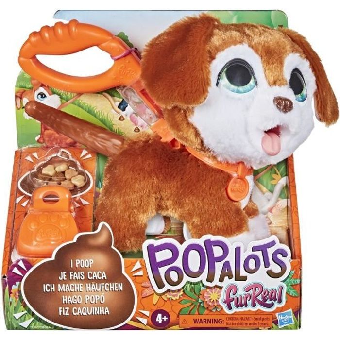 FURREAL FRIENDS - GoGo mon chiot qui danse - jouet interactif - animal électronique  dansant + de 50 sons et réactions - dès 4 ans blanc - Furreal Friends