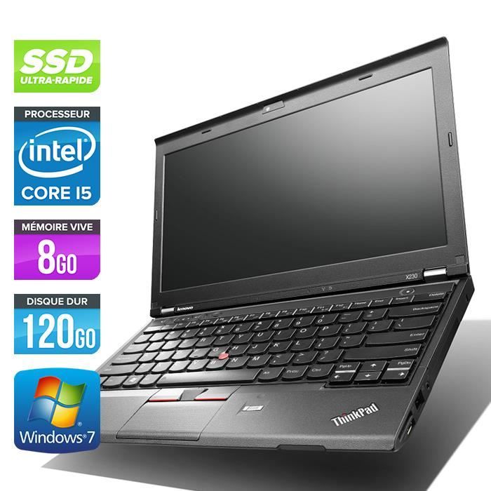 Lenovo X230 -12.5 -Core i5-3320M -8Go -120Go SSD - Lenovo
