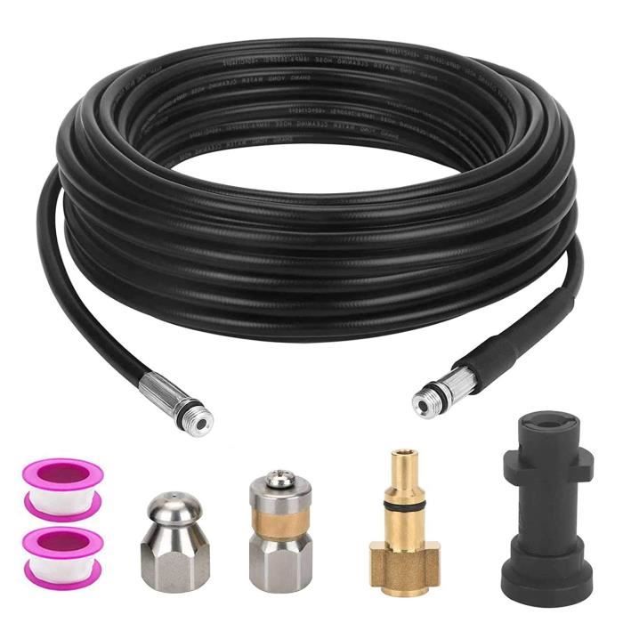 Buse De Nettoyeur Haute Pression En Acier Inoxydable - Filetage G 1/8, Pour Déboucher Canalisations - 11