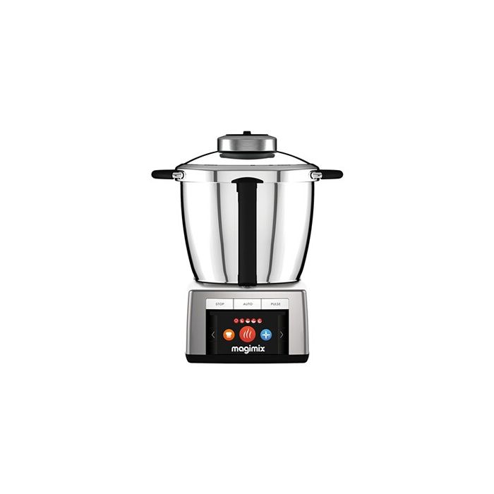 robot cuiseur magimix cook expert premium xl argent - platine - acier inoxydable - fonction pulse