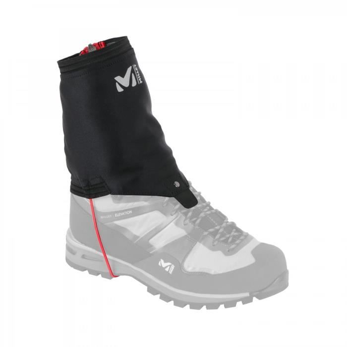 Guêtres MILLET Elevation Dryedge - Noir Homme L - Randonnée - Nordic walking - Occasionnel Guêtres MILLET Elevation Dryedge - Noir Homme L - Randonnée - Nordic walking - Occasionnel