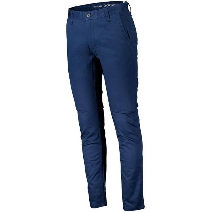 Vetements Homme Pantalons Dockers Alpha Original Chino Skinny Bleu Achat Vente Pantalon Cdiscount
