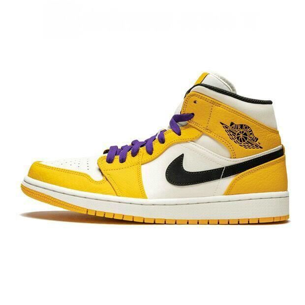 Men's air jordan 1 mid retro basketball shoes shop